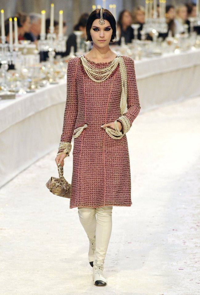 แฟชั่นแนวอินเดียสวยมาก RUNWAY: CHANEL PRE-FALL 2012 PARIS-BOMBAY COLLECTION