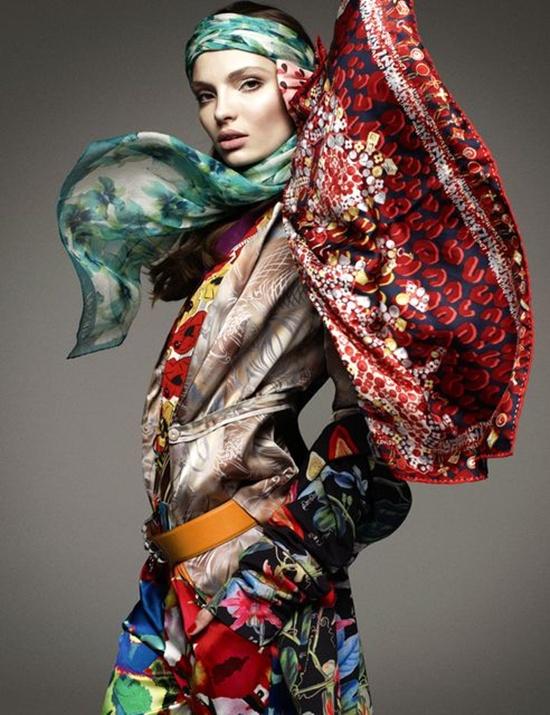 Carola Remer @ Vogue Germany January 2012