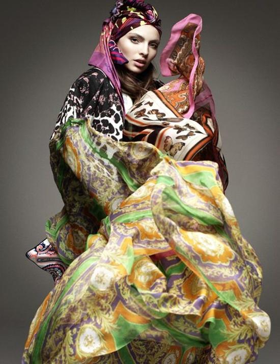 Carola Remer @ Vogue Germany January 2012