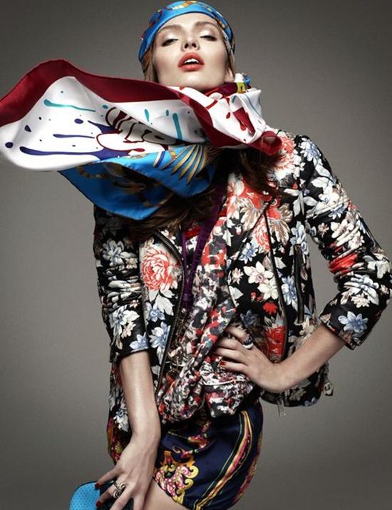 Carola Remer @ Vogue Germany January 2012