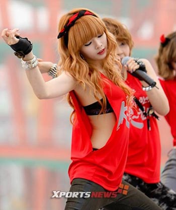 ฮยอนอา แห่ง 4minute ได้รับเลือกจากไอดอลให้เป็นสาวที่เซ็กซี่ที่สุด