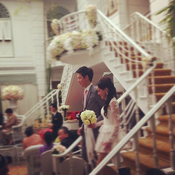 หนิง ปณิตา - จิน จรินทร์ ควงคู่วิวาห์หวาน ส่งท้ายปี