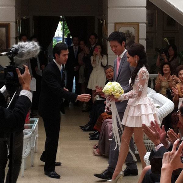 หนิง ปณิตา - จิน จรินทร์ ควงคู่วิวาห์หวาน ส่งท้ายปี