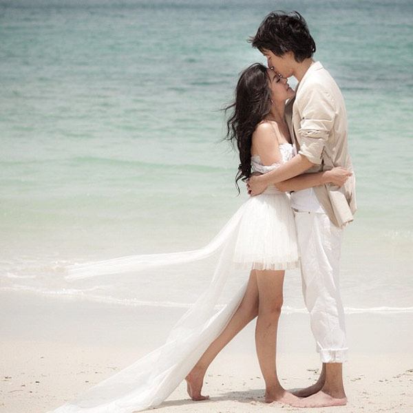 หนิง ปณิตา - จิน จรินทร์ ควงคู่วิวาห์หวาน ส่งท้ายปี