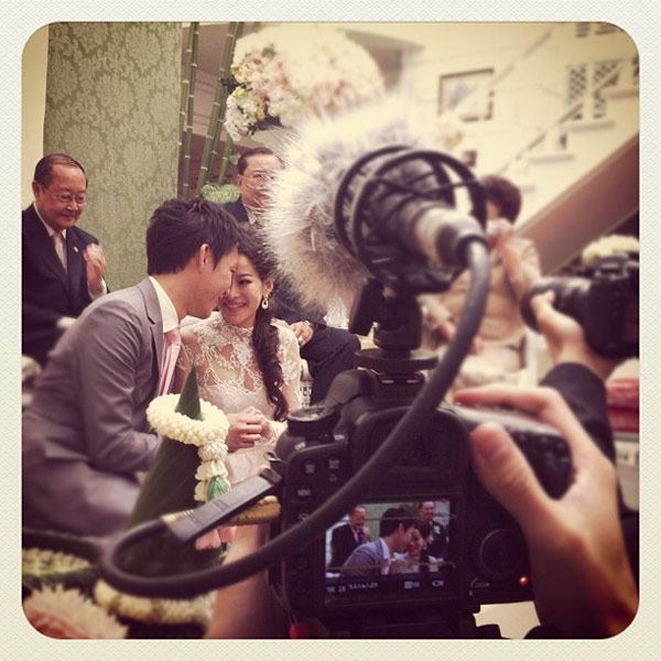 หนิง ปณิตา - จิน จรินทร์ ควงคู่วิวาห์หวาน ส่งท้ายปี