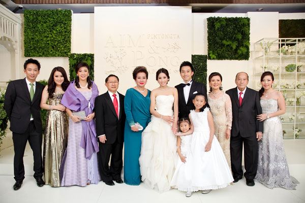 เก็บตกภาพงานแต่ง เอม พินทองทา - ณัฐพงศ์