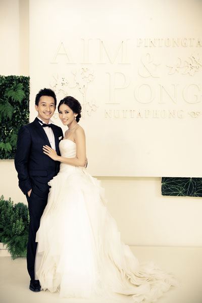 เก็บตกภาพงานแต่ง เอม พินทองทา - ณัฐพงศ์