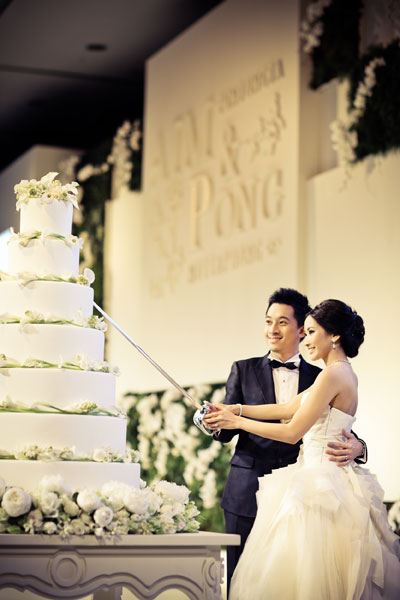 เก็บตกภาพงานแต่ง เอม พินทองทา - ณัฐพงศ์