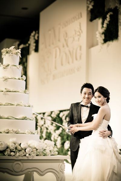 เก็บตกภาพงานแต่ง เอม พินทองทา - ณัฐพงศ์