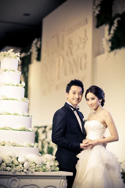 เก็บตกภาพงานแต่ง เอม พินทองทา - ณัฐพงศ์