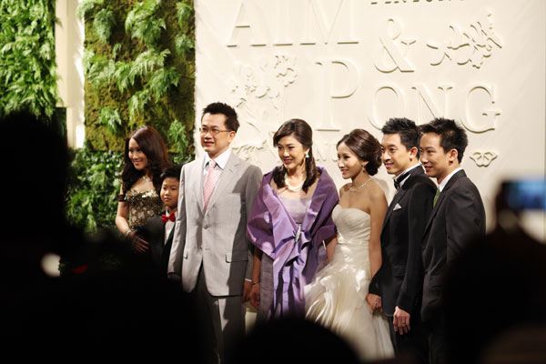 เก็บตกภาพงานแต่ง เอม พินทองทา - ณัฐพงศ์