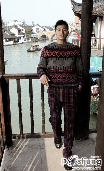 หน่มหล่อขาประจำแฟชั่นหน้าหนาว