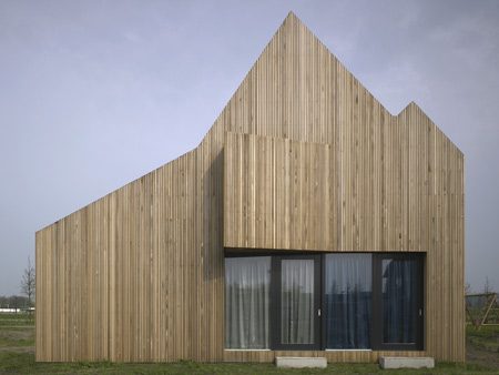 Wood Home Design in Netherlands - fascinating countryside architecture!