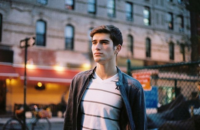 KYLE WICKS WITH FORD MODELS NYC