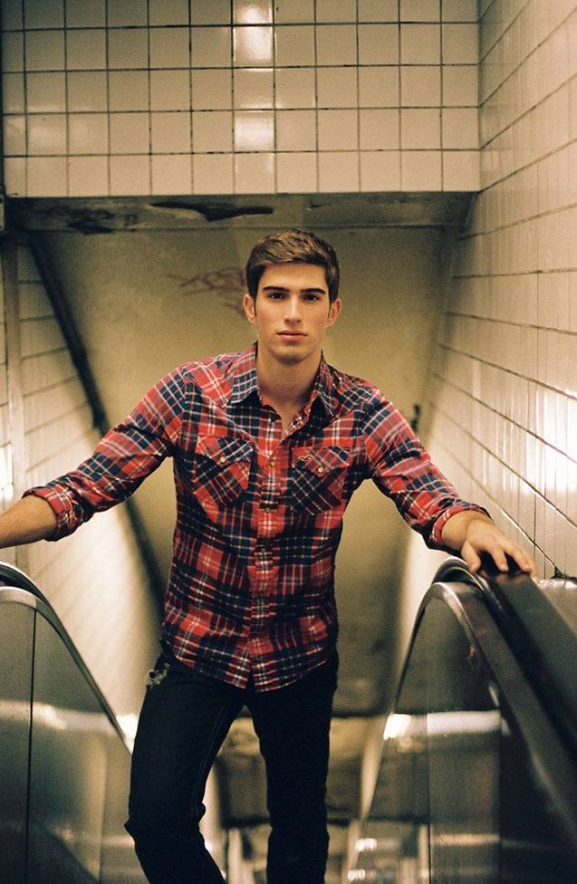 KYLE WICKS WITH FORD MODELS NYC