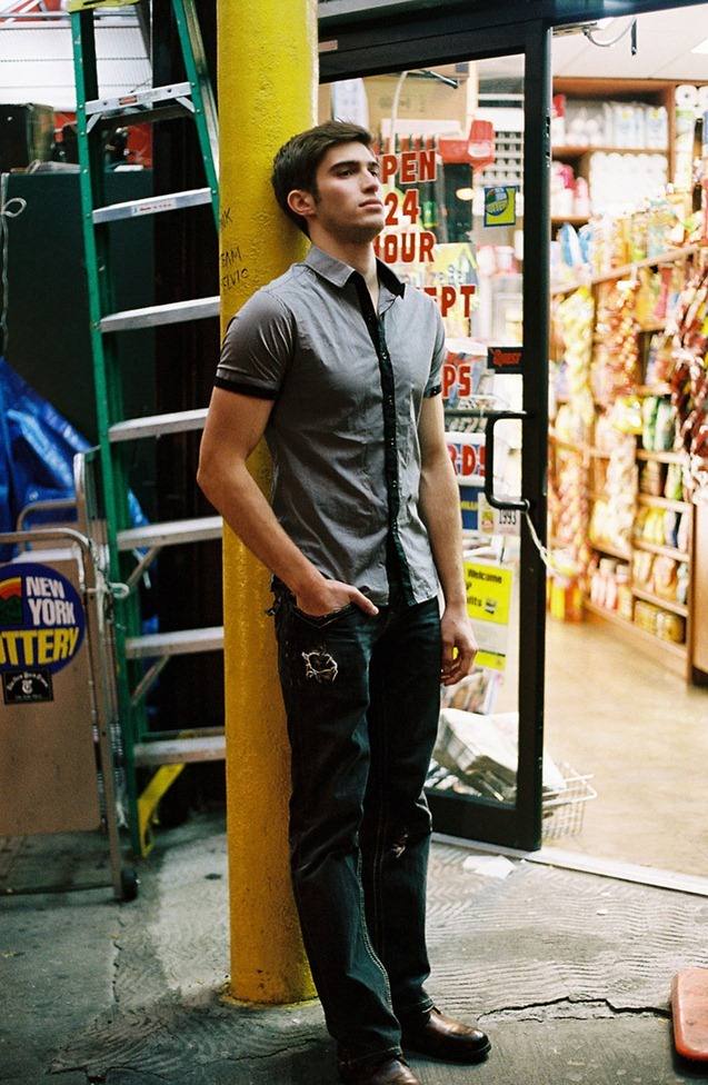 KYLE WICKS WITH FORD MODELS NYC