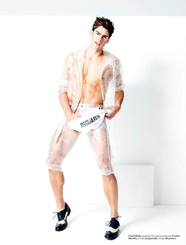 KURV MAGAZINE: CHAD WHITE, KAYLAN MORGAN, JEAN CARLOS SANTOS & FABIO MANCINI IN "SOFT HARDCORE"