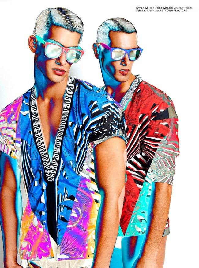 KURV MAGAZINE: CHAD WHITE, KAYLAN MORGAN, JEAN CARLOS SANTOS & FABIO MANCINI IN "SOFT HARDCORE"