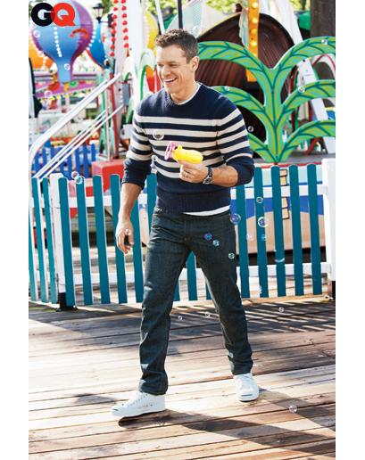 Matt Damon @ GQ Magazine January 2012