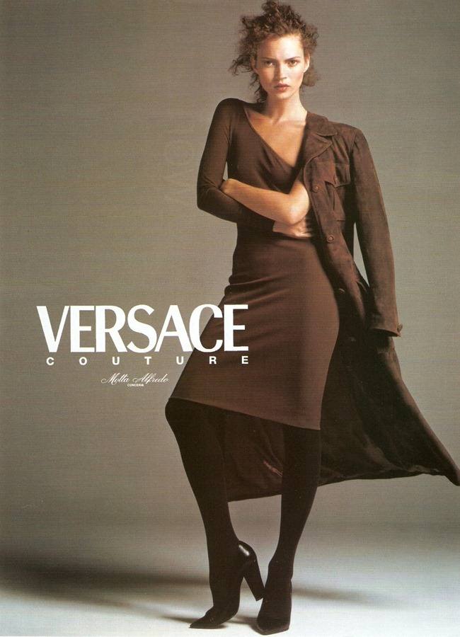 WE ♥ VERSACE: KATE MOSS FOR FALL 1996