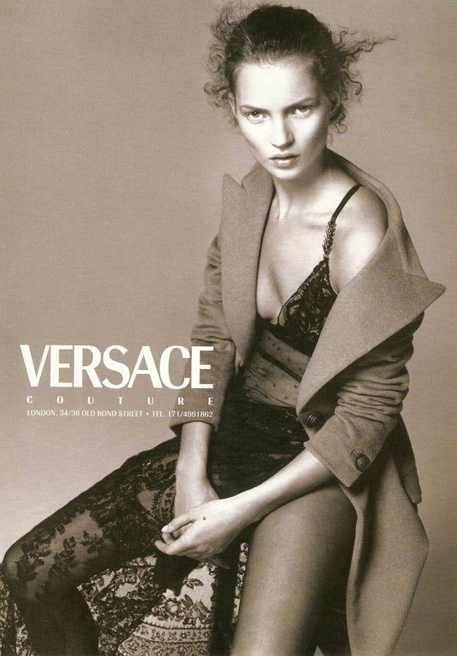 WE ♥ VERSACE: KATE MOSS FOR FALL 1996