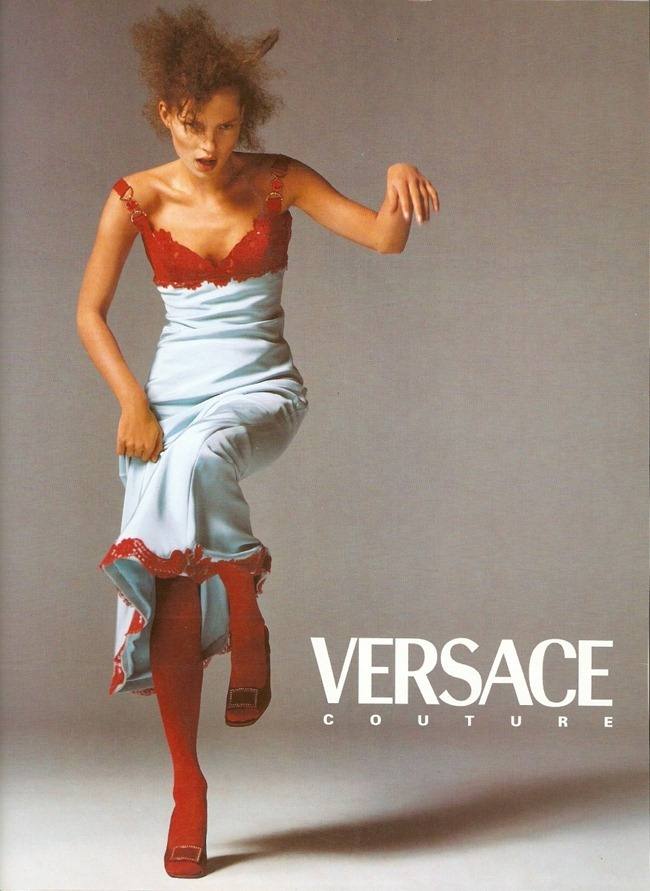 WE ♥ VERSACE: KATE MOSS FOR FALL 1996