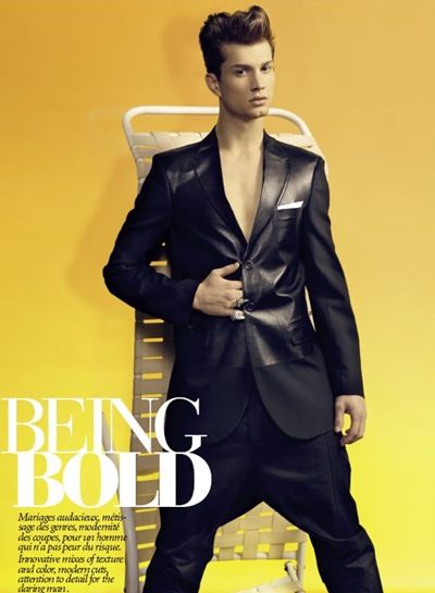 DRESSED TO KILL! MAGAZINE: THEO HALL IN "BEING BOLD" BY GREG SWALES