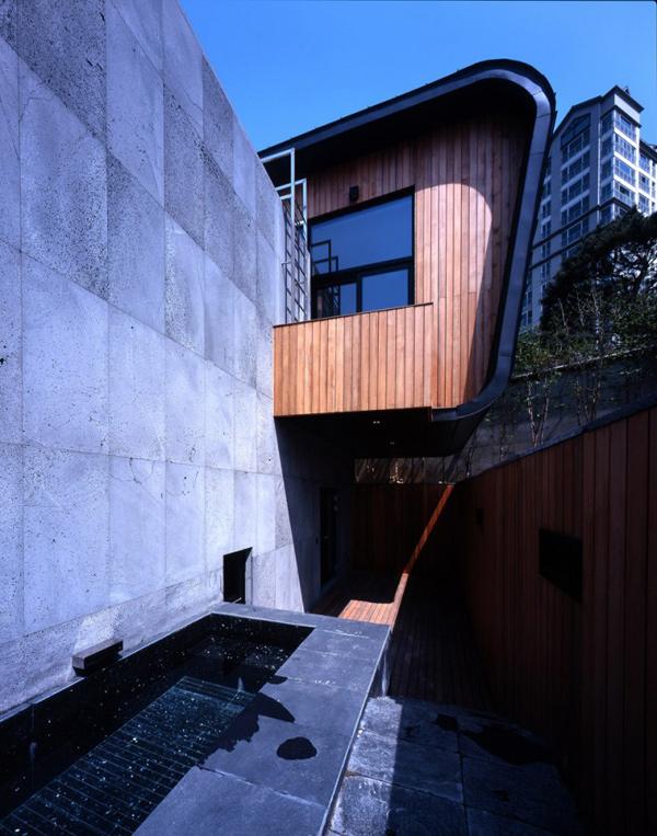 South Korea Architecture - amazing concrete house