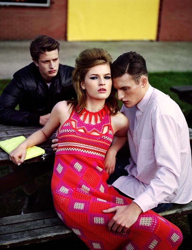 WONDERLAND MAGAZINE: MOLLY SMITH, GEORGE COOK & MICHAEL ARMENAKIS IN "DIOR"