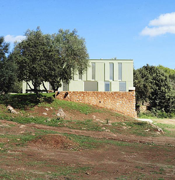 Stone Farmhouse Home Design with Rustic Cottage Style Exterior, in Spain