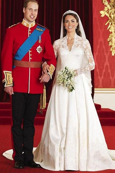 2. เคท มิดเดิลตัน ในงานอภิเษกสมรส