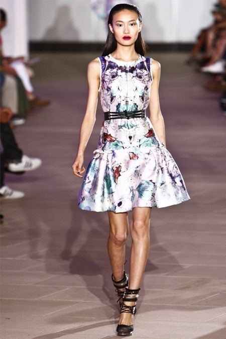 NEW YORK FASHION WEEK: PRABAL GURUNG SPRING 2012