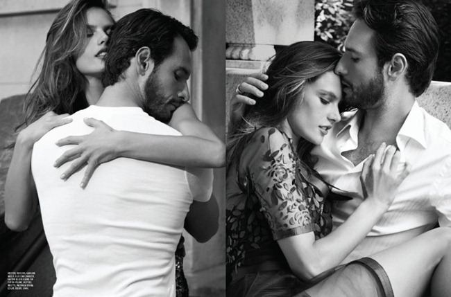 VOGUE BRAZIL: ALESSANDRA AMBROSIO & RODRIGO SANTORO BY PHOTOGRAPHER ERIC GUILLEMAIN