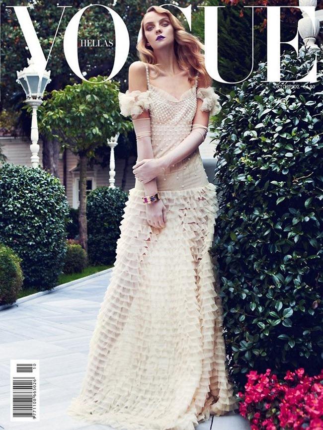 VOGUE HELLAS: HEATHER MARKS IN "GRAND BALL" BY PHOTOGRAPHER KORAY BIRAND