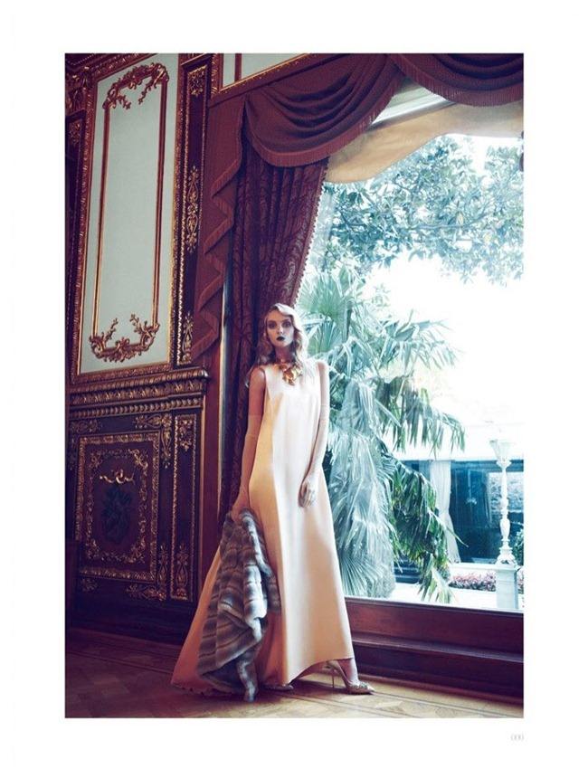 VOGUE HELLAS: HEATHER MARKS IN "GRAND BALL" BY PHOTOGRAPHER KORAY BIRAND