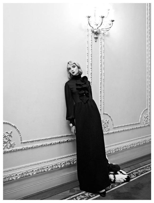 VOGUE HELLAS: HEATHER MARKS IN "GRAND BALL" BY PHOTOGRAPHER KORAY BIRAND