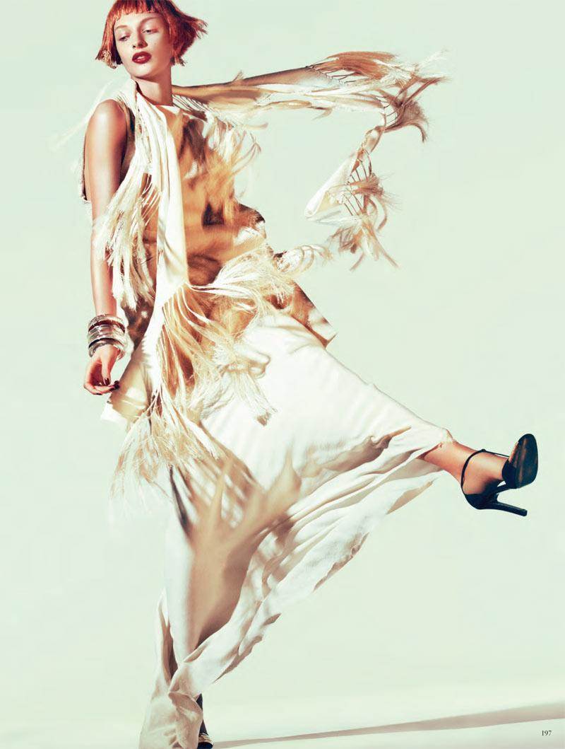 Daga Ziober @ Vogue Germany January 2012