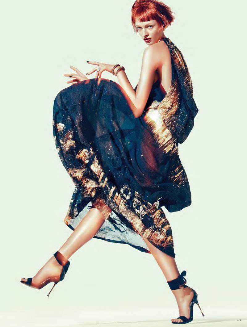 Daga Ziober @ Vogue Germany January 2012