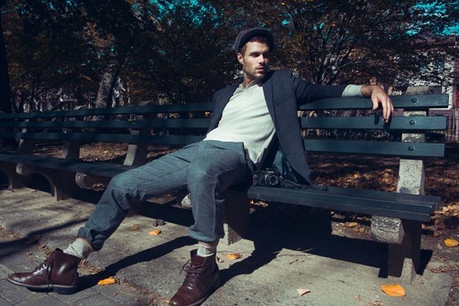 FASHION PHOTOGRAPHY: ZAC TAYLOR IN "THE LEAVES FALL IN NOVEMBER" BY PHOTOGRAPHER QUE DUONG