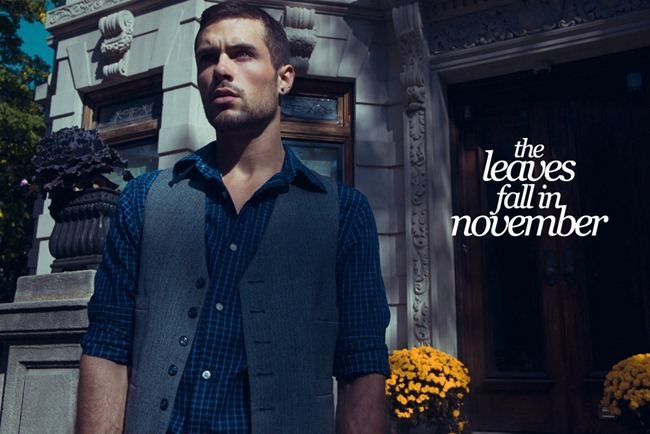 FASHION PHOTOGRAPHY: ZAC TAYLOR IN "THE LEAVES FALL IN NOVEMBER" BY PHOTOGRAPHER QUE DUONG