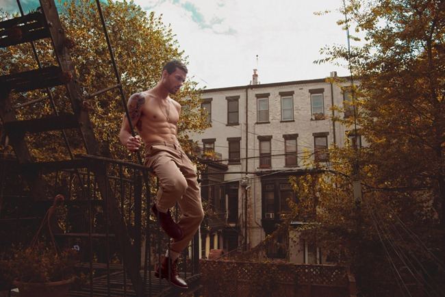 FASHION PHOTOGRAPHY: ZAC TAYLOR IN "THE LEAVES FALL IN NOVEMBER" BY PHOTOGRAPHER QUE DUONG