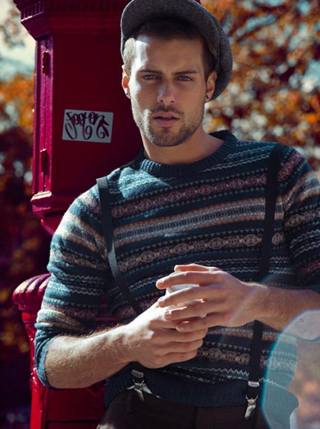 FASHION PHOTOGRAPHY: ZAC TAYLOR IN "THE LEAVES FALL IN NOVEMBER" BY PHOTOGRAPHER QUE DUONG