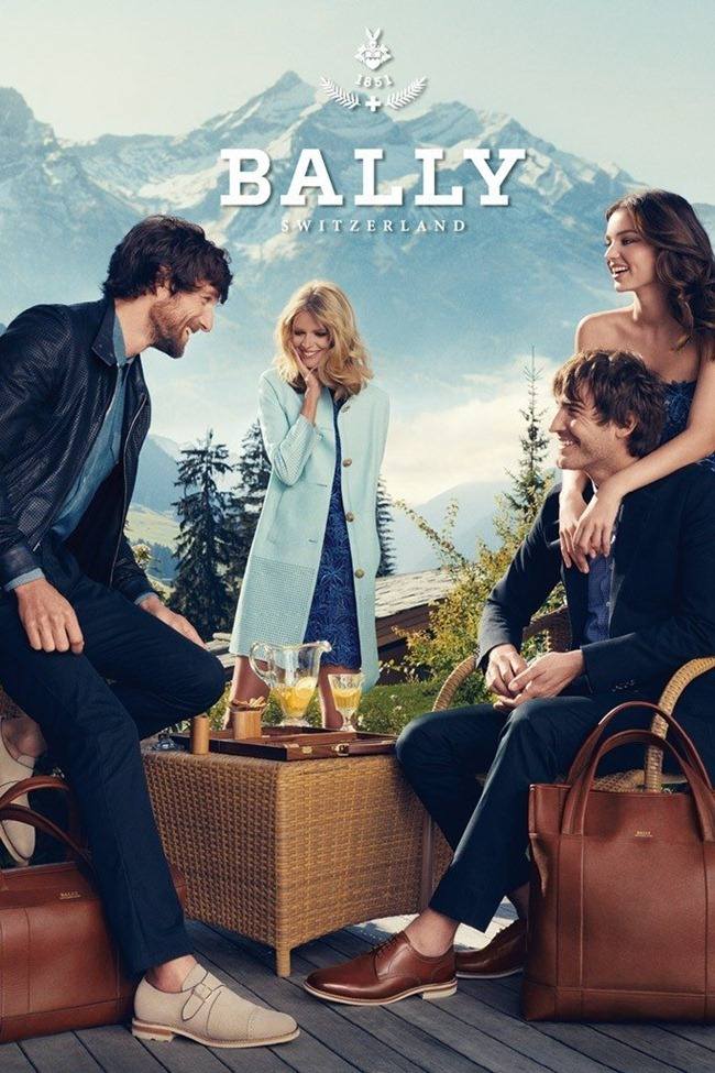 CAMPAIGN: JULIA STEGNER & MIRANDA KERR FOR BALLY SPRING 2012 BY PHOTOGRAPHER NORMAN JEAN ROY