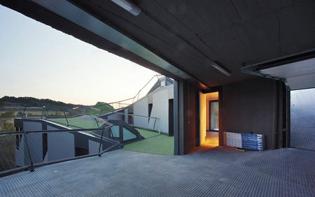 Rooftop Golf Course House