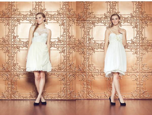 แฟชั่น แปลงโฉมเป็นเจ้าสาวน่ารัก ด้วยชุดแต่งงานแบบสั้น