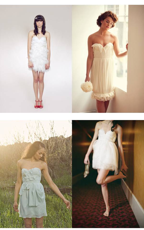 แฟชั่น แปลงโฉมเป็นเจ้าสาวน่ารัก ด้วยชุดแต่งงานแบบสั้น