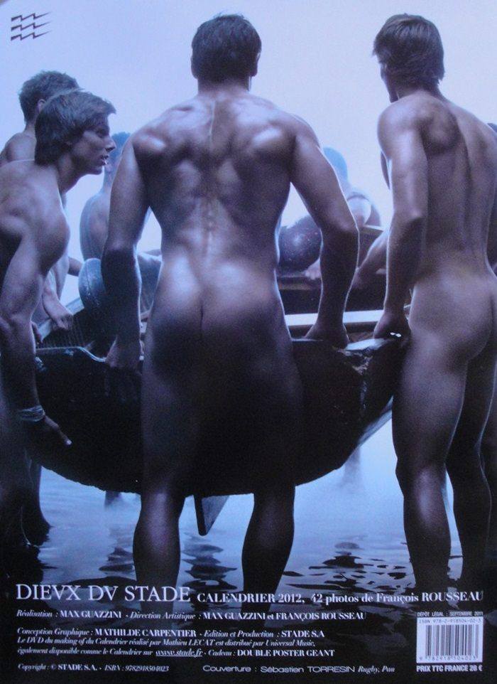 Dieux du Stade : Calendar 2012