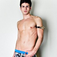 WE ♥ VERSACE: JORDAN REGALADO IN  LOOK ME UP & DOWN  BY PHOTOGRAPHER TROY WISE