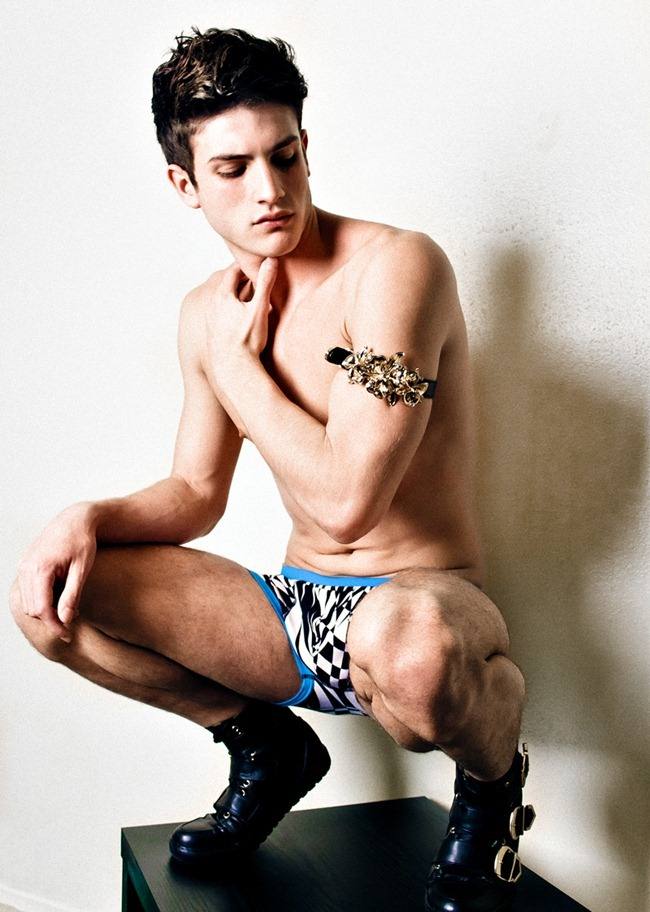 WE &hearts; VERSACE: JORDAN REGALADO IN "LOOK ME UP & DOWN" BY PHOTOGRAPHER TROY WISE