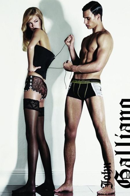 CAMPAIGN: TIM RUGER FOR JOHN GALLIANO UNDERWEAR 2011 BY ROBBIE FIMMANO